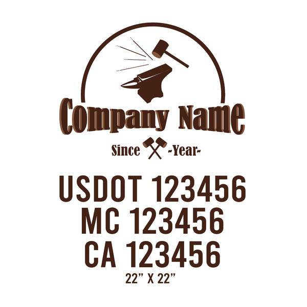 Vintage USDOT Decals