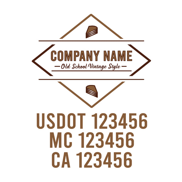 Vintage USDOT Decals