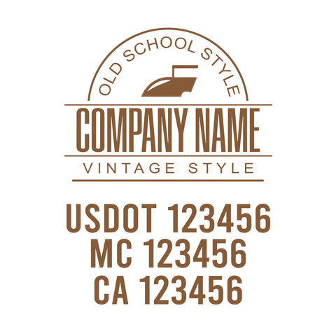 Vintage USDOT Decals