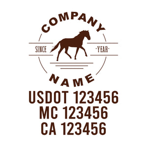 Vintage USDOT Decals