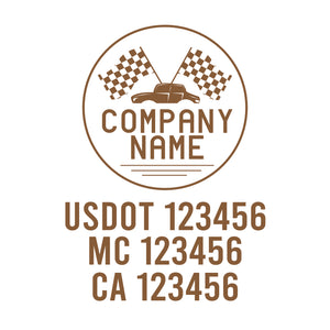 Vintage USDOT Decals