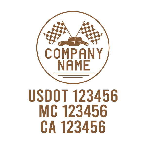 Vintage USDOT Decals