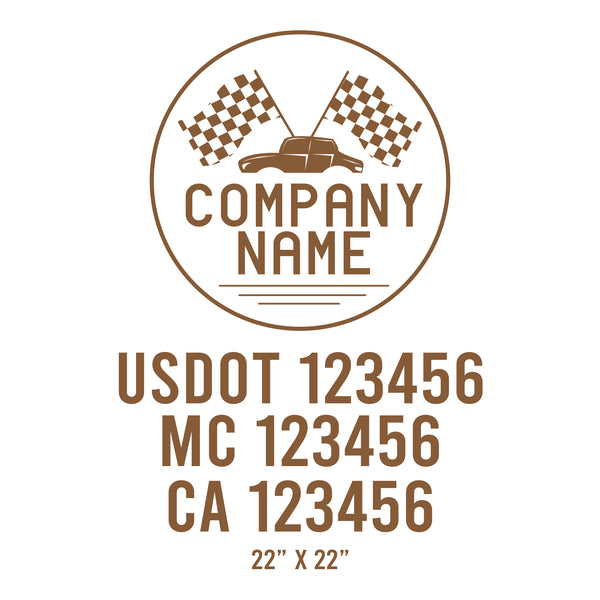 Vintage USDOT Decals