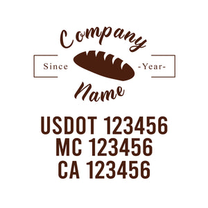 Vintage USDOT Decals
