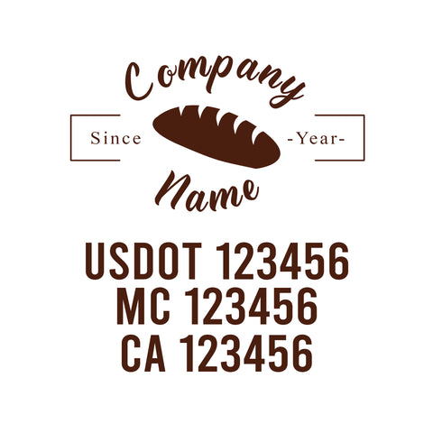 Vintage USDOT Decals