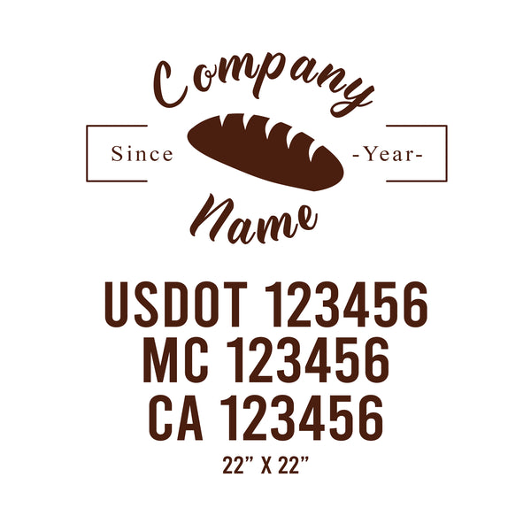 Vintage USDOT Decals