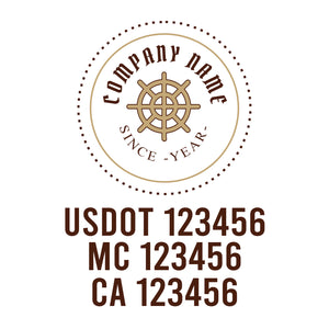 Vintage USDOT Decals