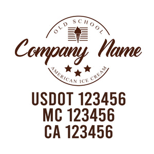 Vintage USDOT Decals