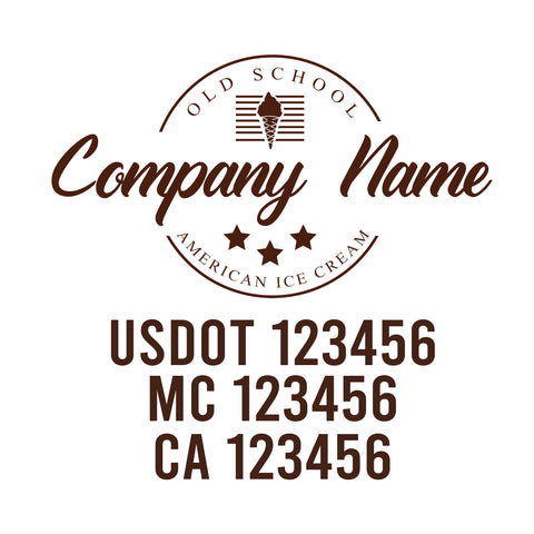 Vintage USDOT Decals