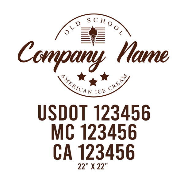Vintage USDOT Decals