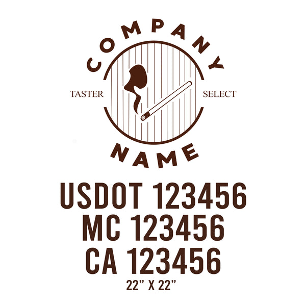 Vintage USDOT Decals