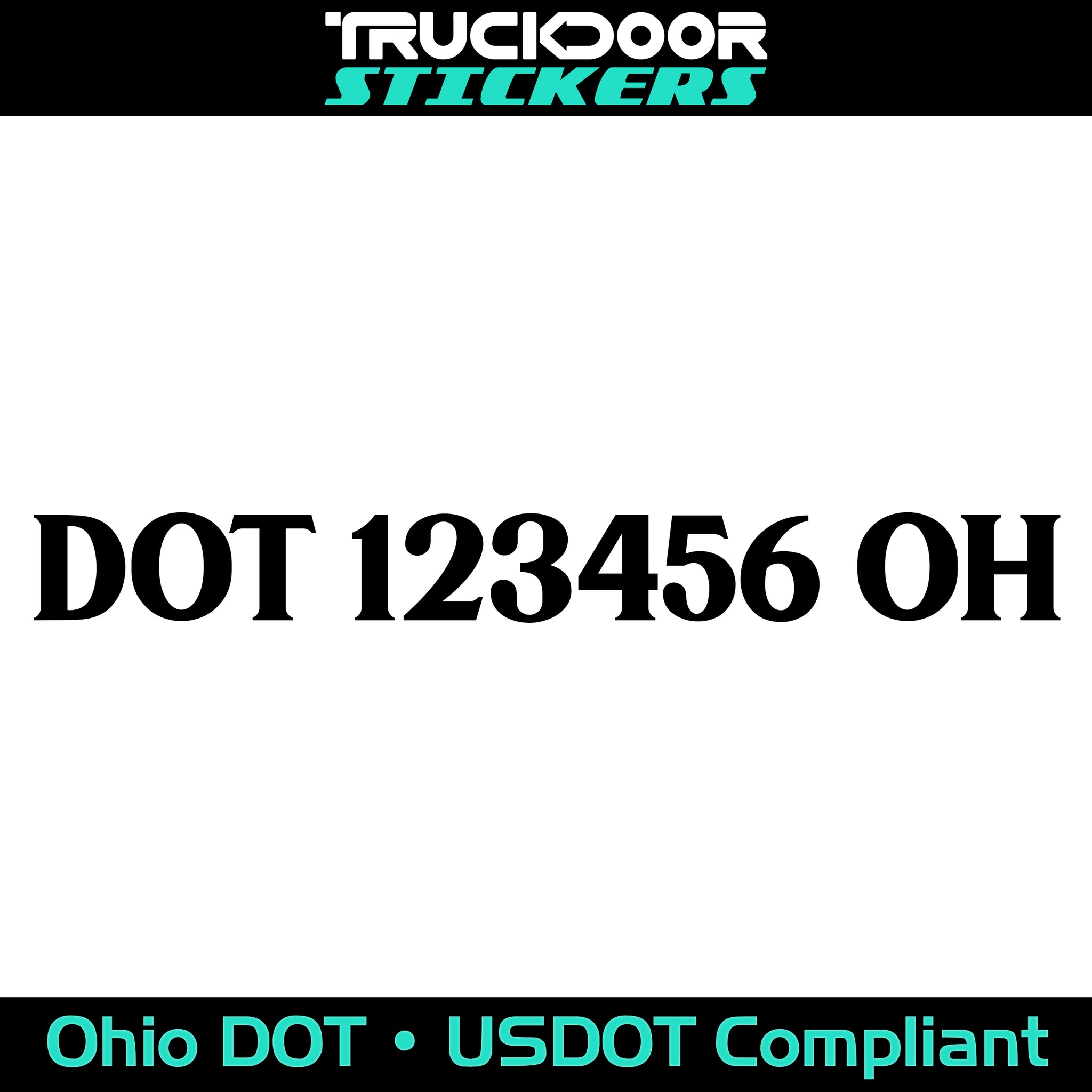 usdot decal ohio